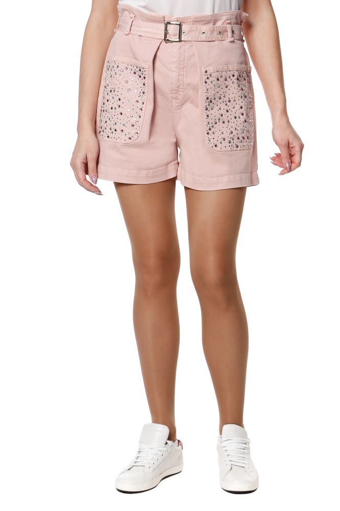 Шорты LE FATE LF0145PN – интернет-магазин Bellawoman Шорты LE FATE LF0145PN