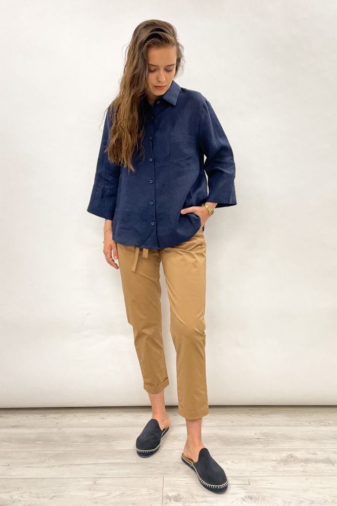 Брюки IL VENTO&LA SETA L02P709safari