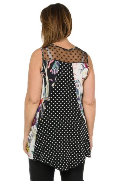 Топ Donatella Via Roma 64036_1 – интернет-магазин Bellawoman Топ Donatella Via Roma 64036_1
