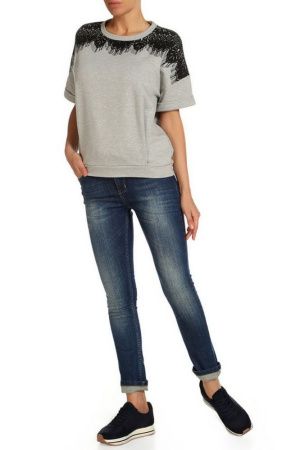 Толстовка TWIN-SET Jeans J3A5HS – интернет-магазин Bellawoman Толстовка TWIN-SET Jeans J3A5HS