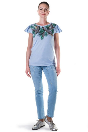 Футболка LE FATE LF0374B – интернет-магазин Bellawoman Футболка LE FATE LF0374B