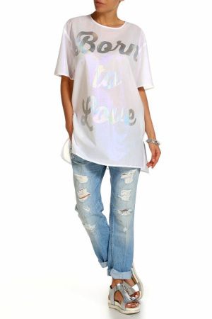Футболка TWIN-SET Jeans JS625B