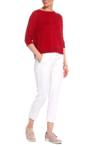 Джемпер Maria Grazia Severi White 7607FIL2 – интернет-магазин Bellawoman Джемпер Maria Grazia Severi White 7607FIL2