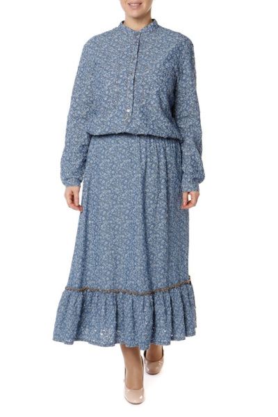 Рубашка LE FATE LF0338CAM – интернет-магазин Bellawoman Рубашка LE FATE LF0338CAM