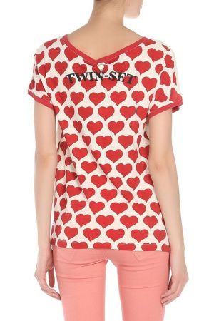 Футболка TWIN-SET Jeans J2S5LN