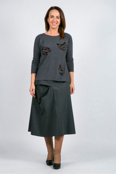 Юбка LE FATE LF5199GN – интернет-магазин Bellawoman Юбка LE FATE LF5199GN