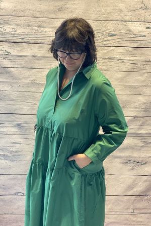 Платье IL VENTO & LA SETA Q22A424green