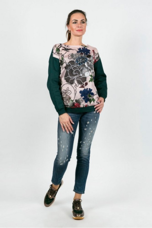 Толстовка TWIN-SET Jeans J2A4RF – интернет-магазин Bellawoman Толстовка TWIN-SET Jeans J2A4RF