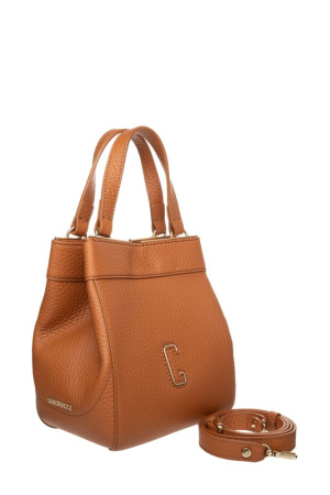 Сумка GIRONACCI 3430_VELVET_COGNAC