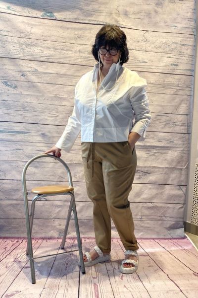 Брюки IL VENTO&LA SETA L02P709safari