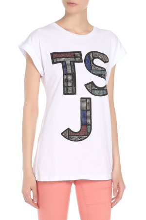 Футболка TWIN-SET Jeans JS62XC – интернет-магазин Bellawoman Футболка TWIN-SET Jeans JS62XC