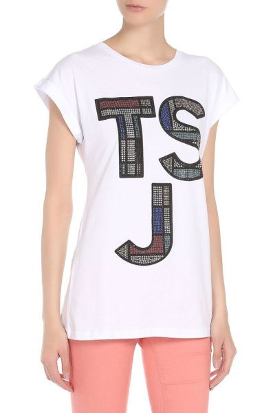 Футболка TWIN-SET Jeans JS62XC – интернет-магазин Bellawoman Футболка TWIN-SET Jeans JS62XC