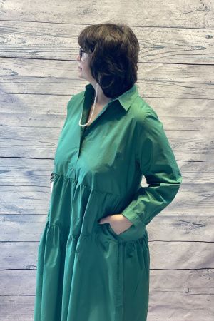 Платье IL VENTO & LA SETA Q22A424green