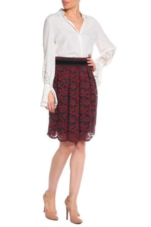 Юбка Maria Grazia Severi White 1064195