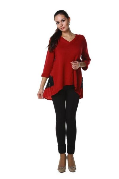 Пуловер Maria Grazia Severi White 7603FIL2_1 – интернет-магазин Bellawoman Пуловер Maria Grazia Severi White 7603FIL2_1