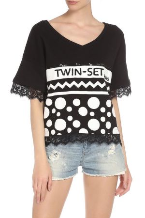 Tолстовка TWIN-SET Jeans JS62HC