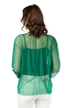 Блузка Stella Guardino 022green – интернет-магазин Bellawoman Блузка Stella Guardino 022green