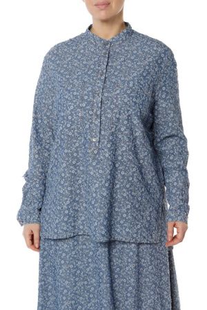 Рубашка LE FATE LF0338CAM – интернет-магазин Bellawoman Рубашка LE FATE LF0338CAM